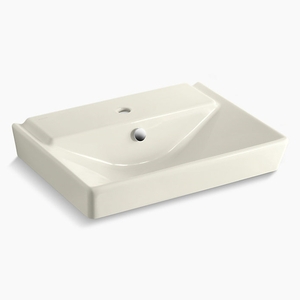 K5027-1-96 Reve Wall Hung Bathroom Sink - Biscuit K5027-1-96 Reve Wall Hung Bathroom Sink - Biscuit