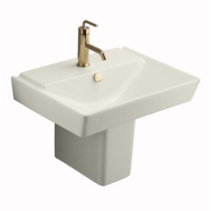 K5150-1-96 Reve Wall Hung Bathroom Sink - Biscuit K5150-1-96 Reve Wall Hung Bathroom Sink - Biscuit