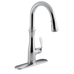 K560-CP Bellera Pull-Out Spray Kitchen Faucet - Polished Chrome K560-CP Bellera Pull-Out Spray Kitchen Faucet - Polished Chrome