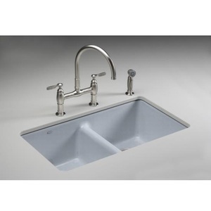 k5840-5u-fe anthem white/color undermount - double bowl kitchen k5840-5u-fe anthem white/color undermount - double bowl kitchen