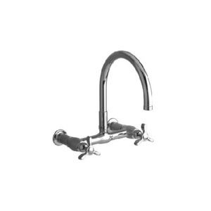 K6132-3-CP Parq Wall Mount Kitchen Faucet - Polished Chrome K6132-3-CP Parq Wall Mount Kitchen Faucet - Polished Chrome
