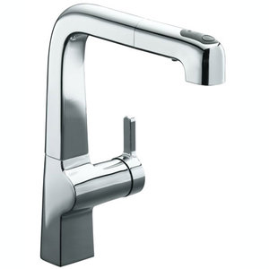 K6331-CP Evoke Pull-Out Spray Kitchen Faucet - Polished Chrome K6331-CP Evoke Pull-Out Spray Kitchen Faucet - Polished Chrome
