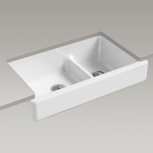 K6426-0 Whitehaven Apron Front / Specialty Sink Kitchen Sink - White K6426-0 Whitehaven Apron Front / Specialty Sink Kitchen Sink - White