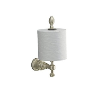 K6818-SN IV Georges Brass Paper Holder Bathroom Accessory - Vibrant Polished Nickel K6818-SN IV Georges Brass Paper Holder Bathroom Accessory - Vibrant Polished Nickel