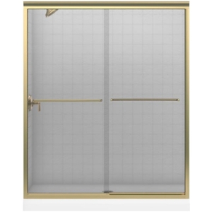 K702204-G53-ABV Fluence Shower Door - Sliding Shower Door - Anodized Brushed Bronze K702204-G53-ABV Fluence Shower Door - Sliding Shower Door - Anodized Brushed Bronze