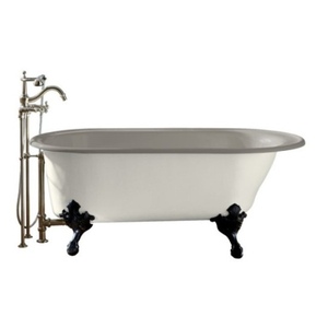K710-B-K4 Iron Works Historic 66" Soaking Tub - Cashmere K710-B-K4 Iron Works Historic 66" Soaking Tub - Cashmere
