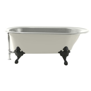 K710-B-FF Iron Works Historic 66" Soaking Tub - Sea Salt K710-B-FF Iron Works Historic 66" Soaking Tub - Sea Salt