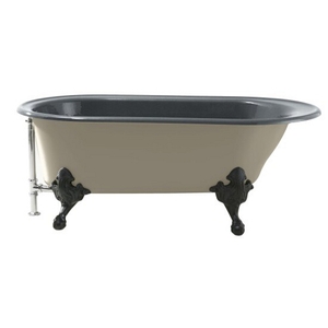K710-S-FT Iron Works 66" Soaking Tub - Basalt K710-S-FT Iron Works 66" Soaking Tub - Basalt