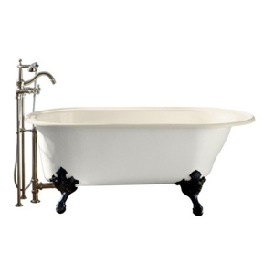 K710-W-47 Iron Works Historic 66" Soaking Tub - Almond K710-W-47 Iron Works Historic 66" Soaking Tub - Almond