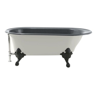 K710-W-FT Iron Works Historic 66" Soaking Tub - Basalt K710-W-FT Iron Works Historic 66" Soaking Tub - Basalt