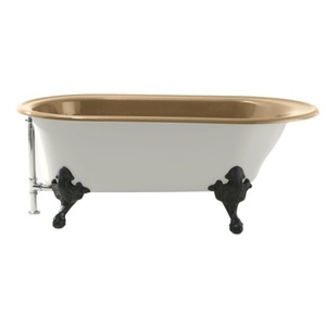 K710-W-33 Iron Works Historic 66" Soaking Tub - Mexican Sand K710-W-33 Iron Works Historic 66" Soaking Tub - Mexican Sand