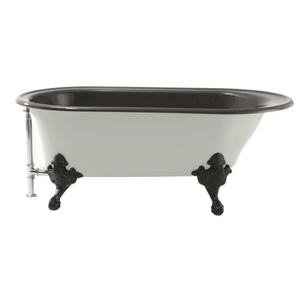 K710-W-58 Iron Works Historic 66" Soaking Tub - Thunder Grey K710-W-58 Iron Works Historic 66" Soaking Tub - Thunder Grey