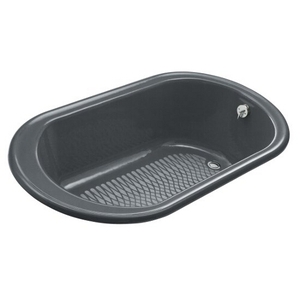 K711-FT Iron Works 66" Soaking Tub - Basalt K711-FT Iron Works 66" Soaking Tub - Basalt