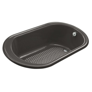 K711-58 Iron Works 66" Soaking Tub - Thunder Grey K711-58 Iron Works 66" Soaking Tub - Thunder Grey