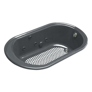 K712-H2-FT Iron Works 66" Whirlpool Bath - Basalt K712-H2-FT Iron Works 66" Whirlpool Bath - Basalt