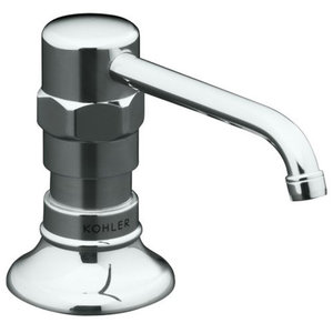 K7346-S Hi Rise Soap Dispenser Kitchen Accessory - Polished Stainless K7346-S Hi Rise Soap Dispenser Kitchen Accessory - Polished Stainless