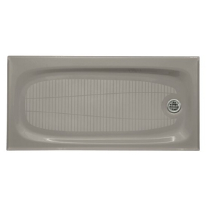 K9054-K4 Salient Single Threshold 48'' and Larger Shower Base - Cashmere K9054-K4 Salient Single Threshold 48'' and Larger Shower Base - Cashmere