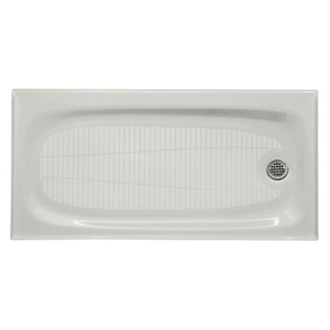 K9054-FF Salient Single Threshold 48'' and Larger Shower Base - Sea Salt K9054-FF Salient Single Threshold 48'' and Larger Shower Base - Sea Salt