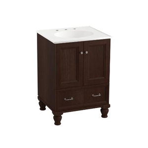 K99514-LG-1WG Damask Up to 24" Bathroom Vanity - Cherry Tweed K99514-LG-1WG Damask Up to 24" Bathroom Vanity - Cherry Tweed