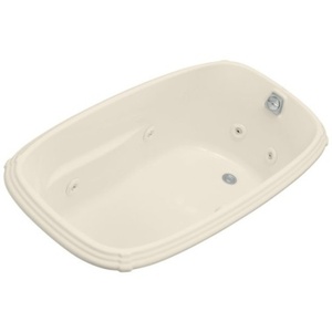 K1014-H2-47 Portrait 60'' x 32'' Whirlpool Bath - Almond K1014-H2-47 Portrait 60'' x 32'' Whirlpool Bath - Almond