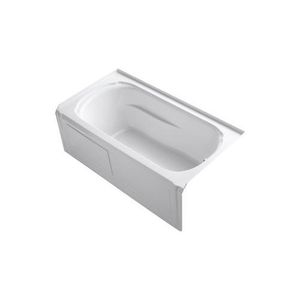 K1108-RA-0 Portrait 60'' x 32'' Soaking Tub - White K1108-RA-0 Portrait 60'' x 32'' Soaking Tub - White