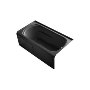 K1108-RA-7 Portrait 60'' x 32'' Soaking Tub - Black K1108-RA-7 Portrait 60'' x 32'' Soaking Tub - Black