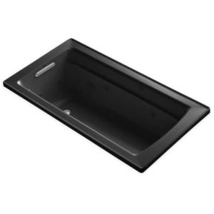K1122-7 Archer 60'' x 32'' Whirlpool Bath - Black K1122-7 Archer 60'' x 32'' Whirlpool Bath - Black