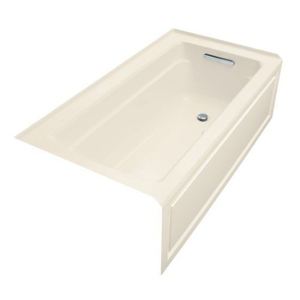 K1122-GRA-47 Archer 60'' x 32'' Air Tub - Almond K1122-GRA-47 Archer 60'' x 32'' Air Tub - Almond