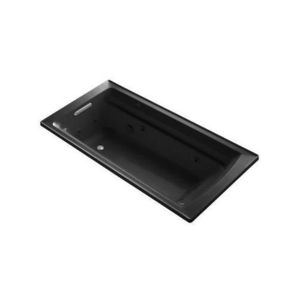K1124-7 Archer 72"x 36" Whirlpool Bath - Black K1124-7 Archer 72"x 36" Whirlpool Bath - Black