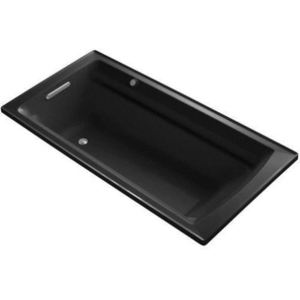 K1124-G-7 Archer 72" x 36" Air Tub - Black K1124-G-7 Archer 72" x 36" Air Tub - Black
