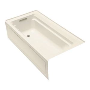 K1124-GLA-47 Archer 72" x 36" Air Tub - Almond K1124-GLA-47 Archer 72" x 36" Air Tub - Almond