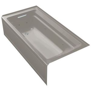 K1124-HL-K4 Archer 72"x 36" Whirlpool Bath - Cashmere K1124-HL-K4 Archer 72"x 36" Whirlpool Bath - Cashmere