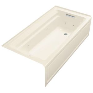 K1124-RA-47 Archer 72"x 36" Whirlpool Bath - Almond K1124-RA-47 Archer 72"x 36" Whirlpool Bath - Almond