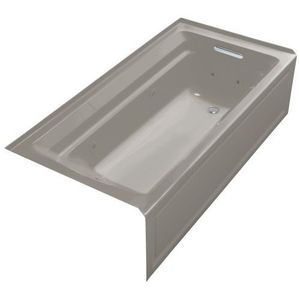 K1124-HR-K4 Archer 72"x 36" Whirlpool Bath - Cashmere K1124-HR-K4 Archer 72"x 36" Whirlpool Bath - Cashmere