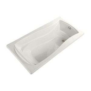 K1259-0 Mariposa 72" x 36" Soaking Tub - White K1259-0 Mariposa 72" x 36" Soaking Tub - White