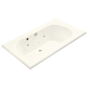 K1418-CT-96 Memoirs 72" x 42" Whirlpool Bath - Biscuit K1418-CT-96 Memoirs 72" x 42" Whirlpool Bath - Biscuit