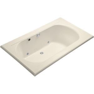 K1418-GCR-47 Memoirs 72" x 42" Air Tub - Almond K1418-GCR-47 Memoirs 72" x 42" Air Tub - Almond