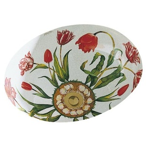 K14193-NA Fables & Flowers Undermount Style Bathroom Sink - White K14193-NA Fables & Flowers Undermount Style Bathroom Sink - White