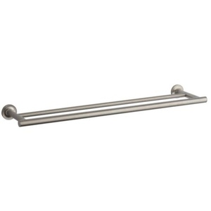 K14375-BN Purist Towel Bar Bathroom Accessory - Vibrant Brushed Nickel K14375-BN Purist Towel Bar Bathroom Accessory - Vibrant Brushed Nickel