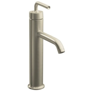 K14404-4A-BN Purist Vessel Filler Bathroom Faucet - Vibrant Brushed Nickel K14404-4A-BN Purist Vessel Filler Bathroom Faucet - Vibrant Brushed Nickel
