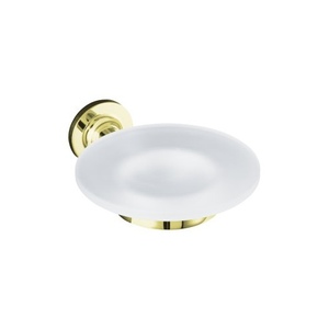 K14445-AF Purist Soap Dish Bathroom Accessory - Vibrant French Gold K14445-AF Purist Soap Dish Bathroom Accessory - Vibrant French Gold
