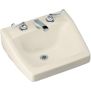 K1723-47 Chesapeake Wall Hung Bathroom Sink - Almond K1723-47 Chesapeake Wall Hung Bathroom Sink - Almond