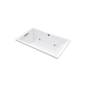 K1822-G-0 Underscore 66" Air Tub - White K1822-G-0 Underscore 66" Air Tub - White