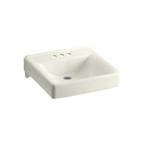 K2054-N-96 Soho Wall Hung Bathroom Sink - Biscuit K2054-N-96 Soho Wall Hung Bathroom Sink - Biscuit