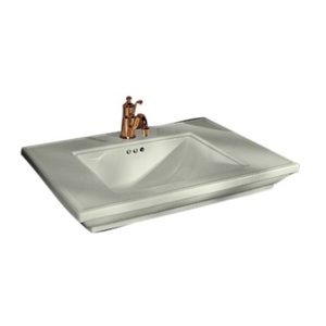 K2269-8-NG Memoirs Stately Console Bathroom Sink - Tea Green K2269-8-NG Memoirs Stately Console Bathroom Sink - Tea Green