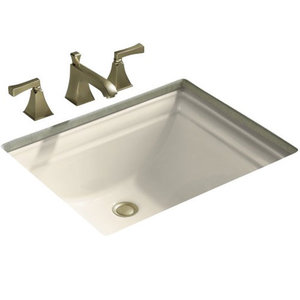 K2339-47 Memoirs Undermount Style Bathroom Sink - Almond K2339-47 Memoirs Undermount Style Bathroom Sink - Almond