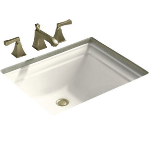 K2339-96 Memoirs Undermount Style Bathroom Sink - Biscuit K2339-96 Memoirs Undermount Style Bathroom Sink - Biscuit