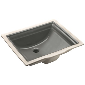 Grey Undermount Bathroom Sink k2339-58 memoirs undermount style bathroom sink - thunder grey at Grey Undermount Bathroom Sink k2339-58 memoirs undermount style bathroom sink - thunder grey at