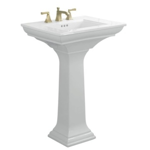 K2344-1-0 Memoirs Stately Pedestal Bathroom Sink - White K2344-1-0 Memoirs Stately Pedestal Bathroom Sink - White