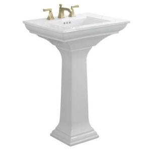 K2344-4-0 Memoirs Stately Pedestal Bathroom Sink - White K2344-4-0 Memoirs Stately Pedestal Bathroom Sink - White